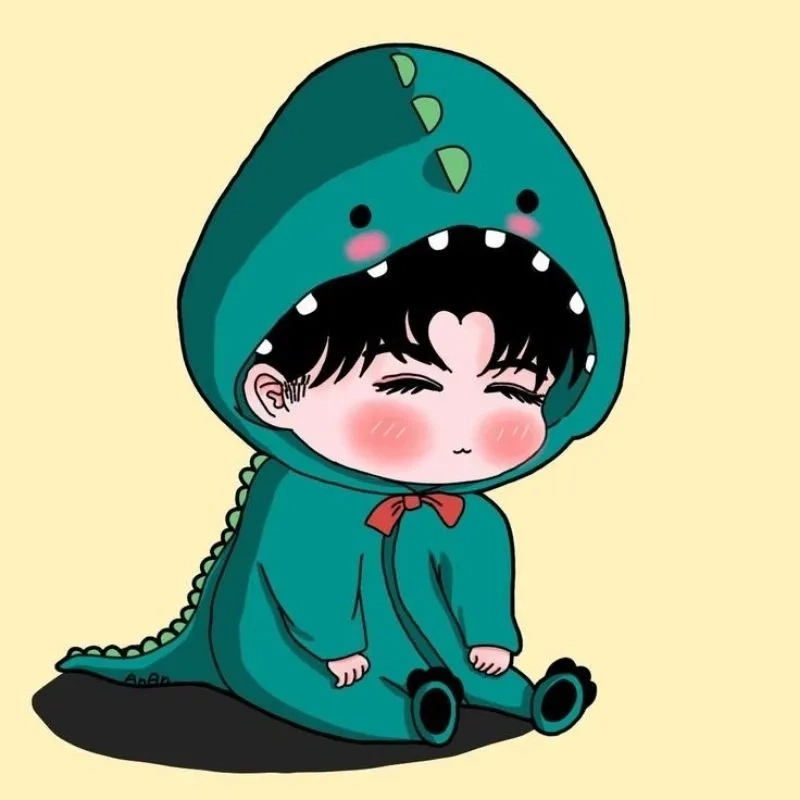 Hình ảnh chibi nữ ngầu mang đến nét độc đáo cho mọi bài đăng