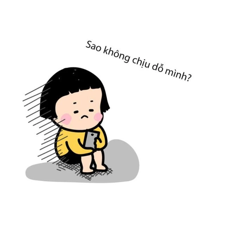 Giận dỗi meme giận dỗi nhưng vẫn dễ thương không cưỡng nổi