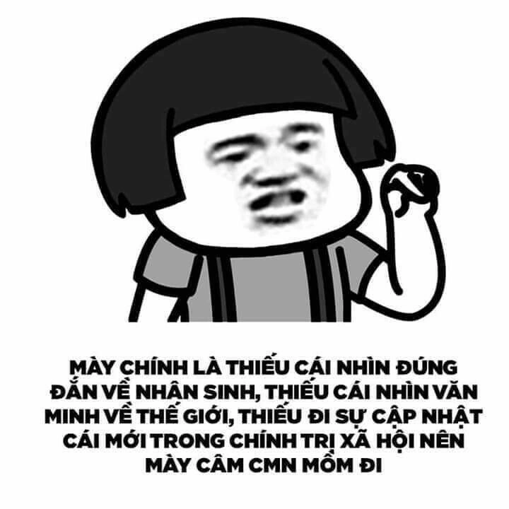 Biểu cảm thú vị từ meme đánh nhau không