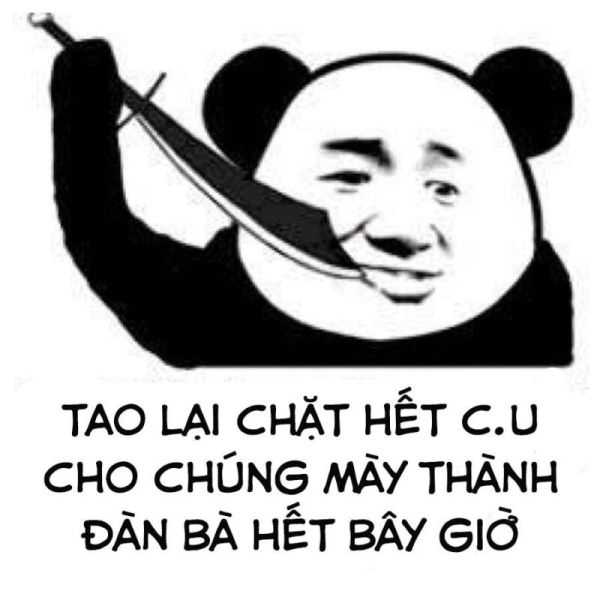 Thoải mái thư giãn với ảnh meme đánh nhau