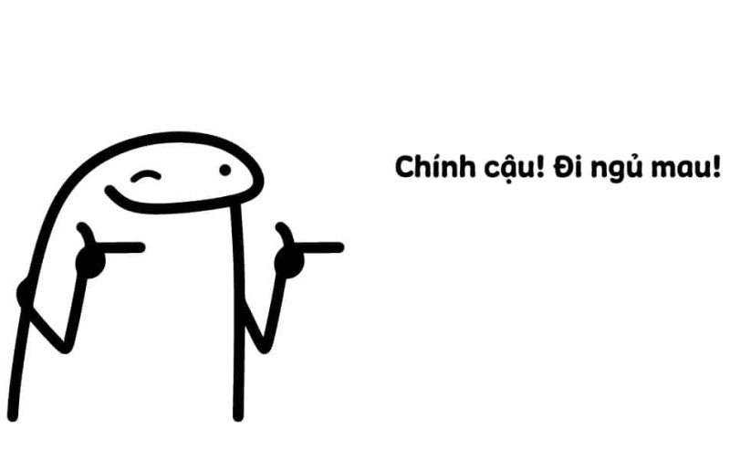 Thư giãn cuối ngày với ảnh meme đi ngủ