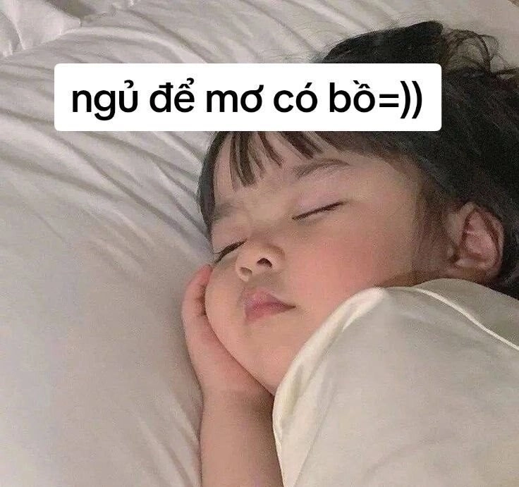 Cảm giác an toàn qua meme đắp chăn đi ngủ