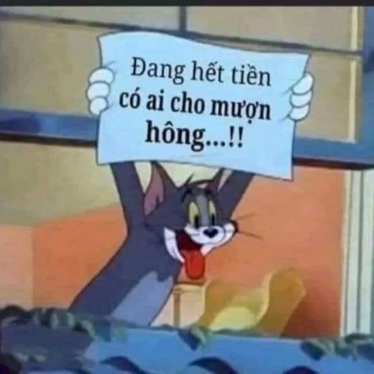 Ảnh cho tiền meme là biểu cảm độc đáo để gửi gắm tình cảm