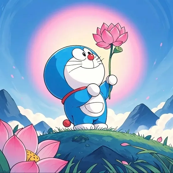 Cập nhật ảnh nền điện thoại doraemon rực rỡ sắc màu