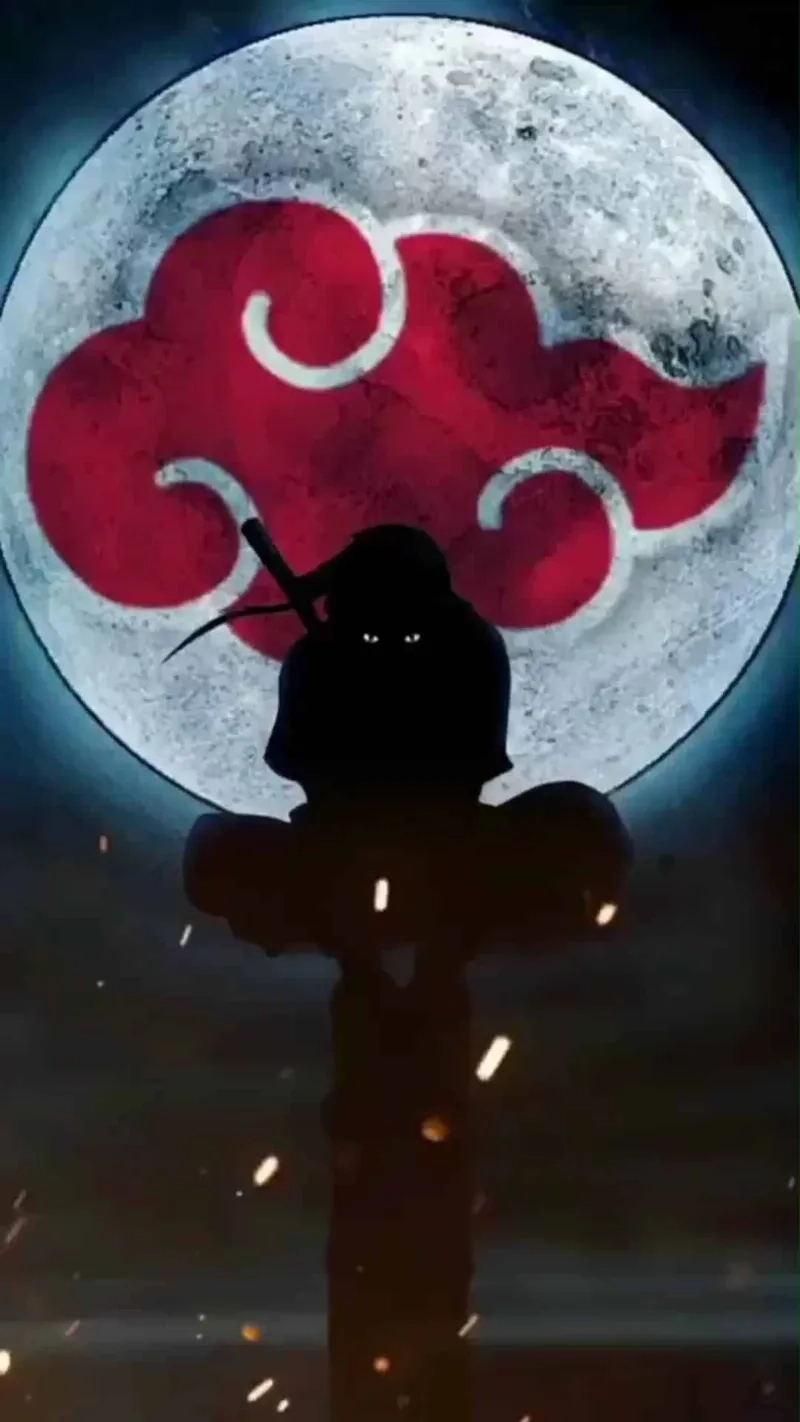 Hình ảnh susanoo của itachi thể hiện sức mạnh huyền thoại