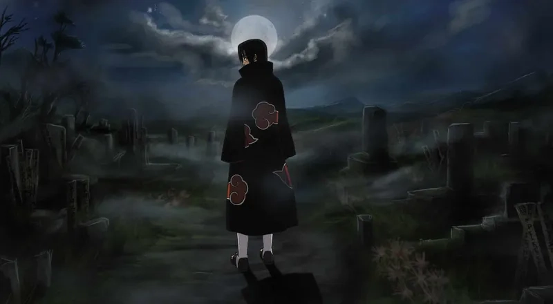 Hình itachi với phong cách đầy khí chất