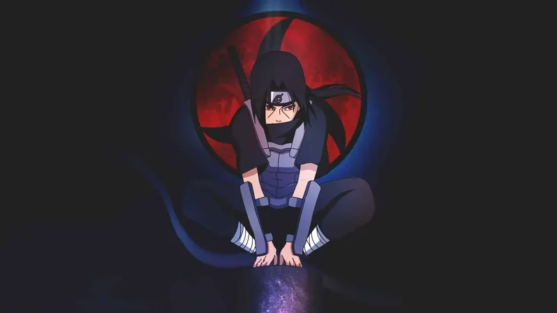 Hình nền itachi giúp màn hình của bạn thêm sống động