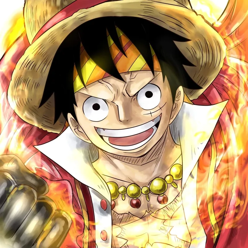 Trang trí tài khoản với hình nền avatar luffy đậm chất One Piece