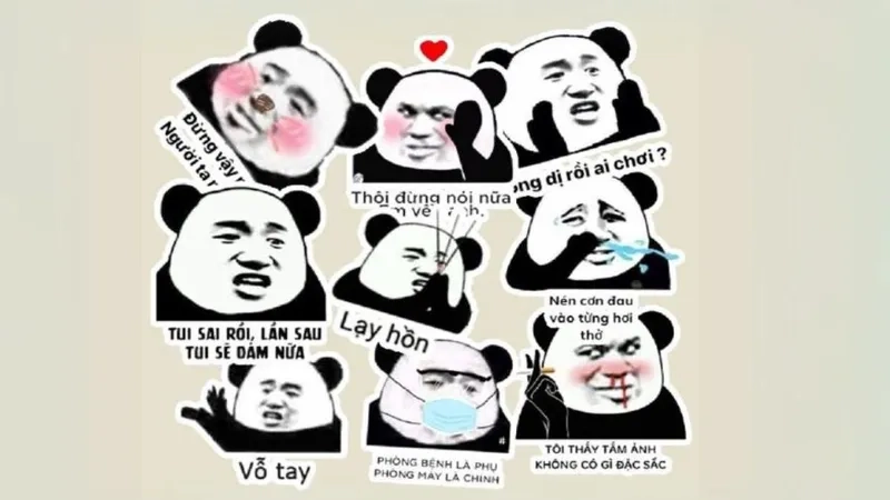 Gojo meme face dành cho fan của những biểu cảm độc đáo