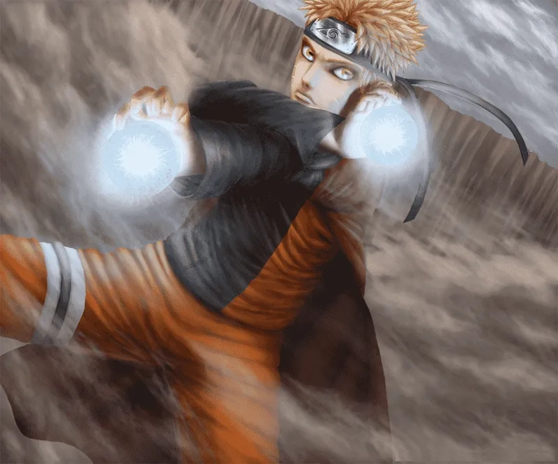 Naruto ngầu mang phong cách đậm chất chiến binh