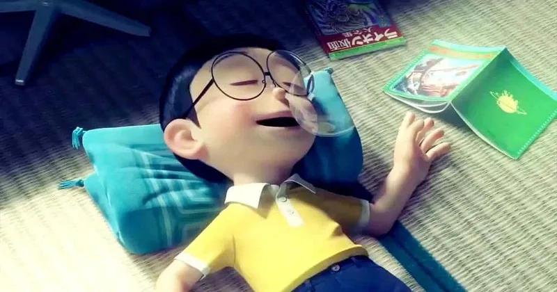 Hình Nobita cute khiến bạn không thể rời mắt