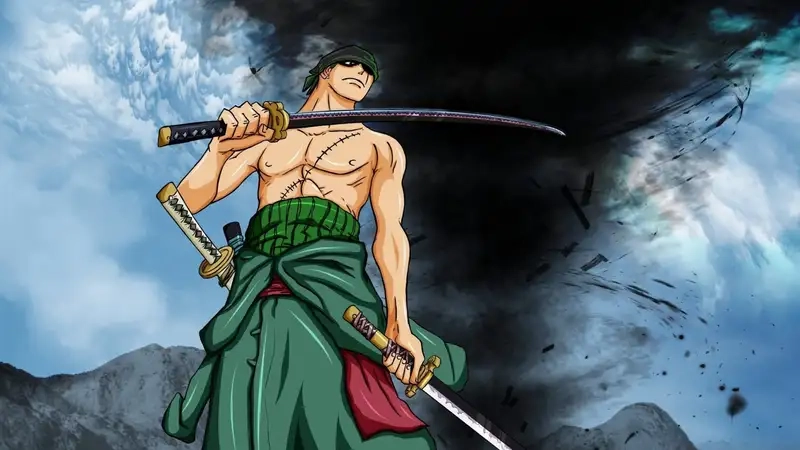 Avatar Zoro One Piece mang đến hình ảnh đậm chất anh hùng