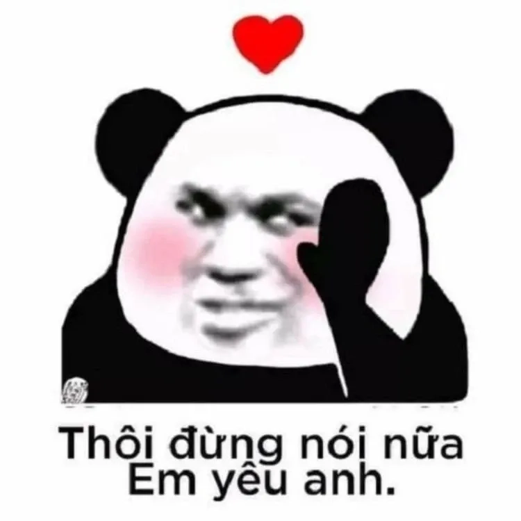 Cùng chia sẻ hình trái tim meme này cho bạn bè của bạn