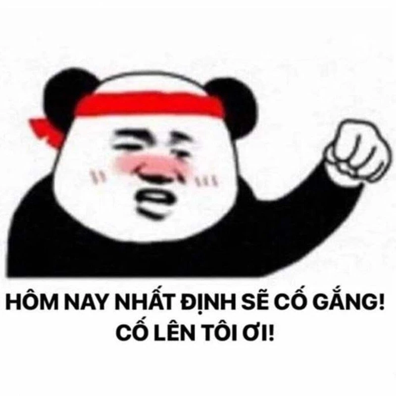 Cố tỏ ra là mình ổn nhưng sâu bên trong nước mắt là biển rộng meme cảm xúc, khiến ai cũng bật cười