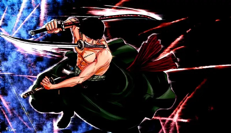 Hình nền Luffy và Zoro tôn vinh tình bạn bền chặt