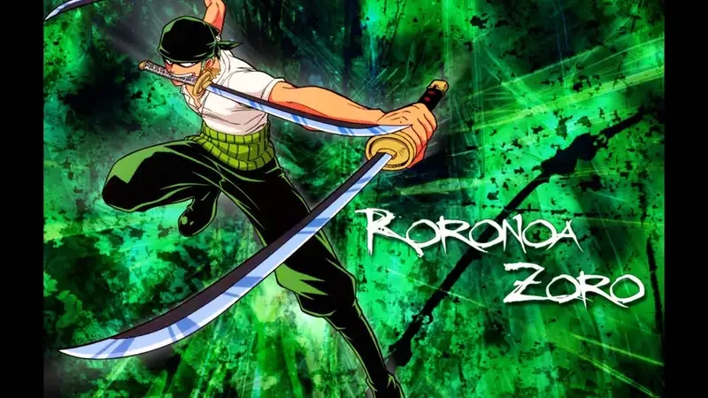 Ảnh nền One Piece Zoro tái hiện chân thực nhân vật đầy khí chất