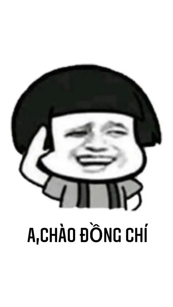 Dễ thương hết nấc với meme chào cute