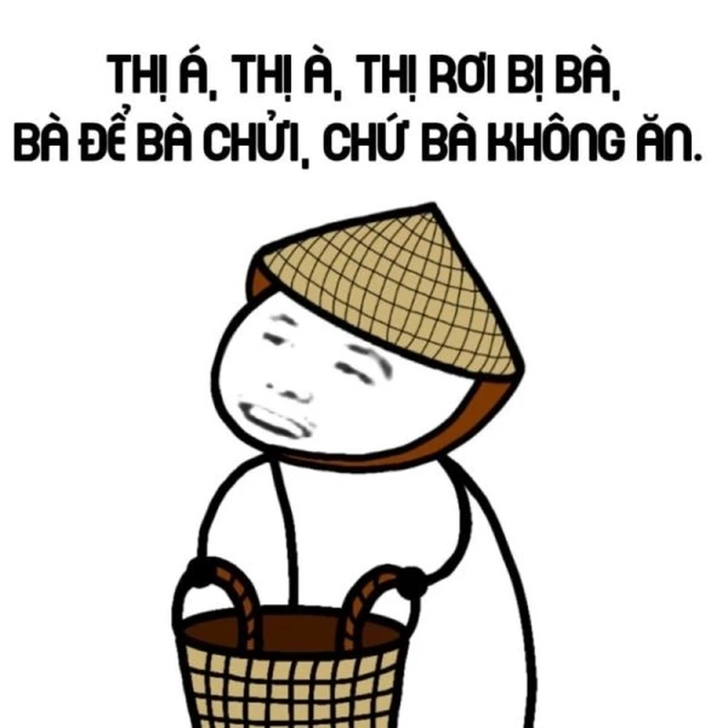 Thông điệp hài hước trong không được chửi khách meme