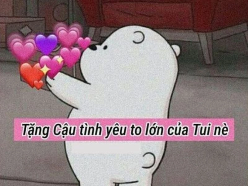 Gửi meme chúc ngủ ngon cute để lan tỏa sự yêu thương