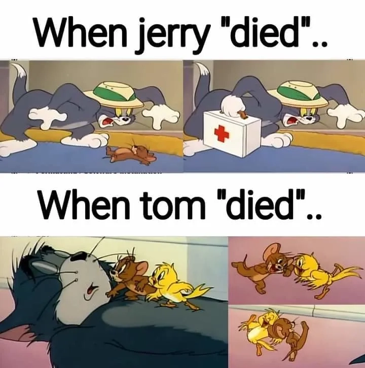 Chuột Jerry meme tết mang lại không khí Tết vui vẻ và nhộn nhịp