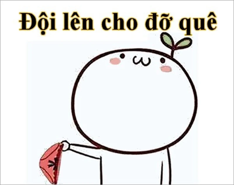 Ảnh meme quê hài hước, phù hợp cho mọi tình huống trò chuyện