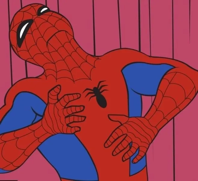 Meme spiderman bất ngờ đầy thú vị và hài hước