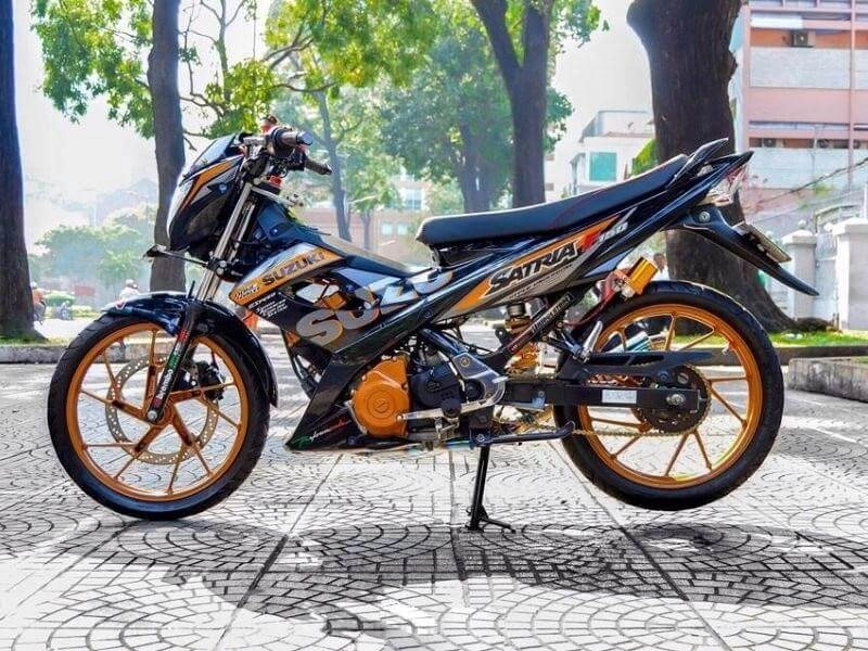 Sirius 50cc độ kiểng trắng tinh tế, phù hợp cho mọi phong cách