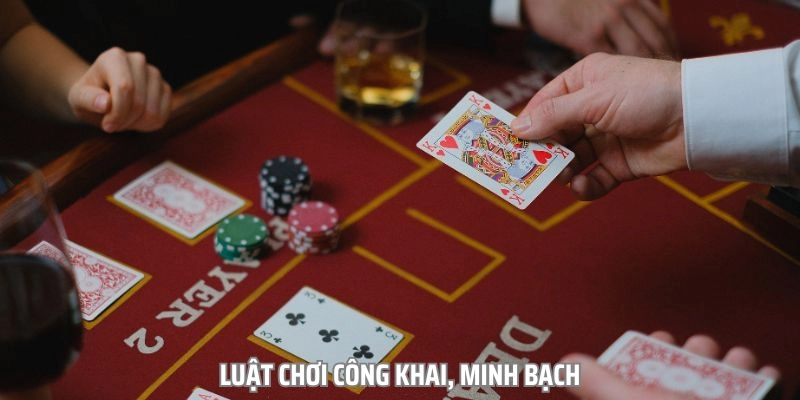 Tại trang chủ sảnh cược, luật chơi còn được công khai, minh bạch