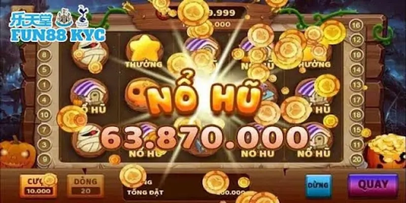 Lý do game nổ hũ Fun88 thu hút các cao thủ săn thưởng