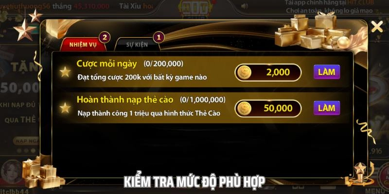 Hãy kiểm tra mức độ phù hợp trước khi tham gia bất kỳ chương trình nào