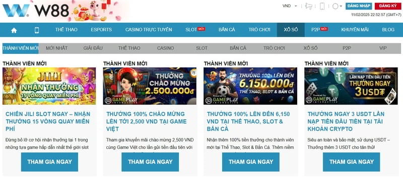 Giới Thiệu Về Khuyến Mãi WW88