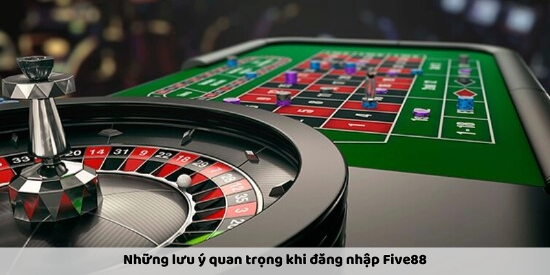 Những lưu ý quan trọng