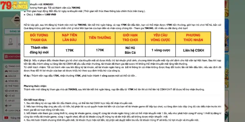 Quá trình tạo nên sự thành công thương hiệu 79king