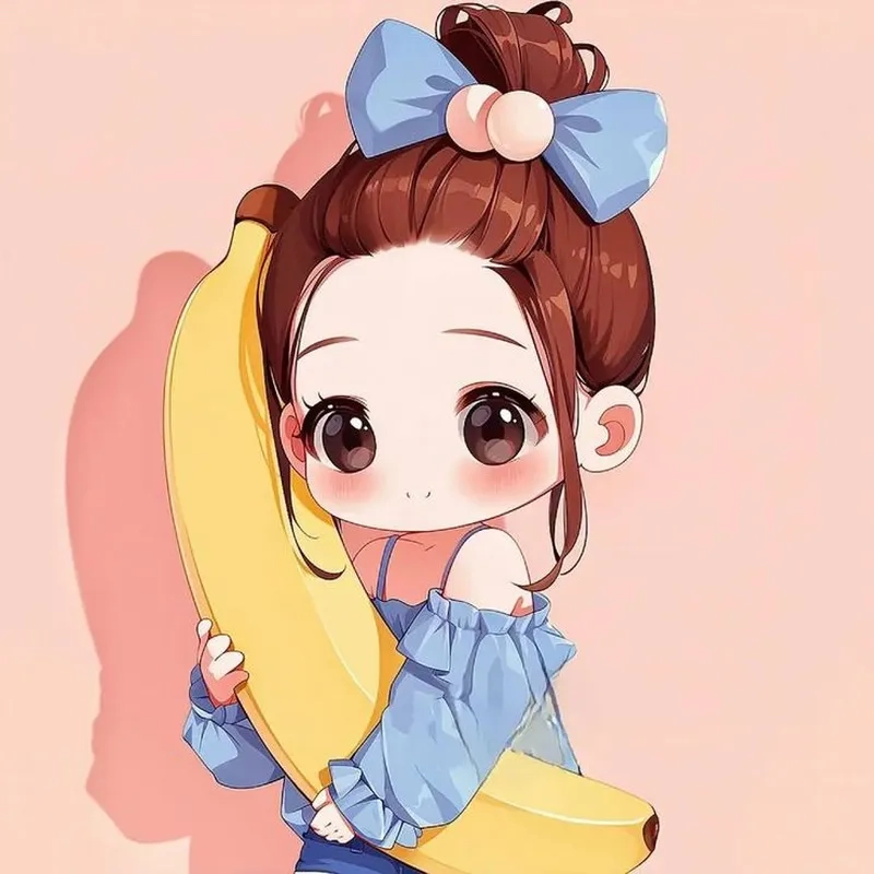 Những mẫu hình ảnh chibi nữ cute đơn giản dành riêng cho bạn