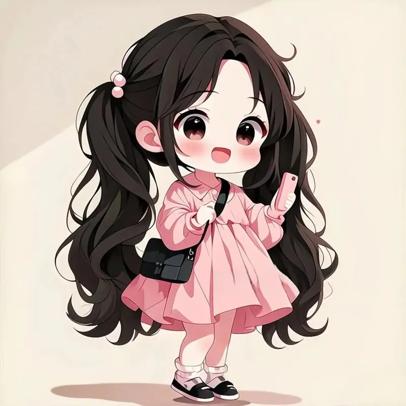 Những hình ảnh chibi nữ cute ngầu giúp bạn thể hiện cá tính mạnh mẽ