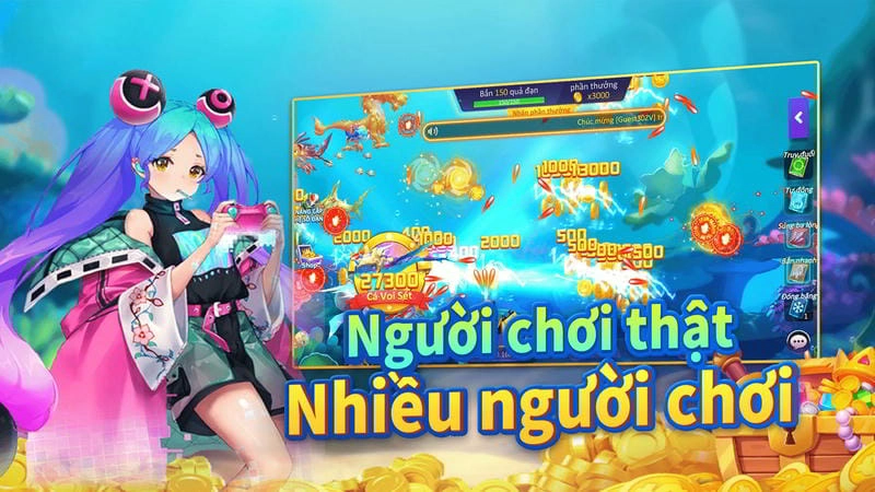 Bắn cá tại NHATVIP phiêu lưu đại dương với phần thưởng khủng