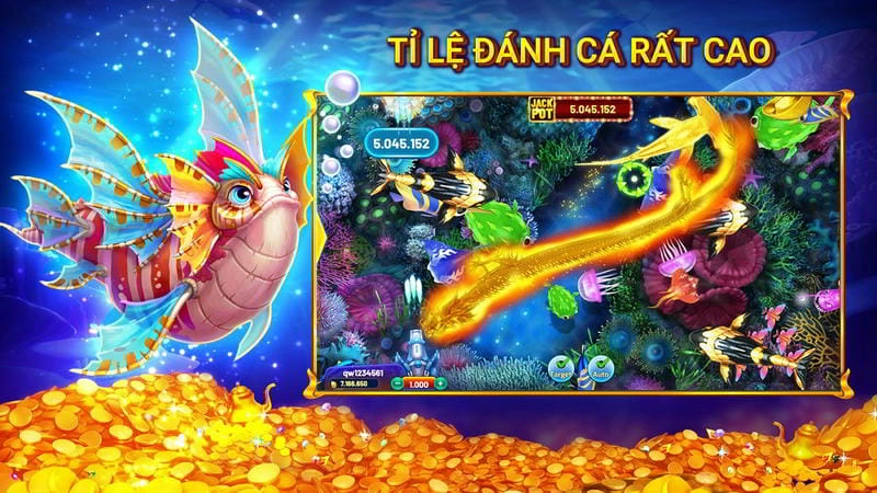  Chơi bắn cá sáng sớm tại Sunwin dễ trúng  