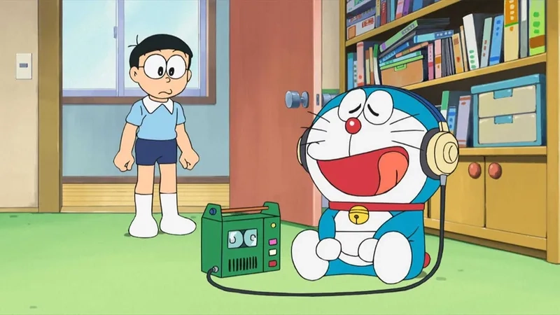 Xem ngay loạt hình ảnh Nobita và Doraemon siêu dễ thương