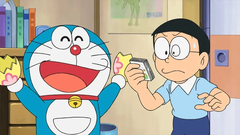 Dễ thương khó cưỡng với ảnh Doraemon và Nobita cute