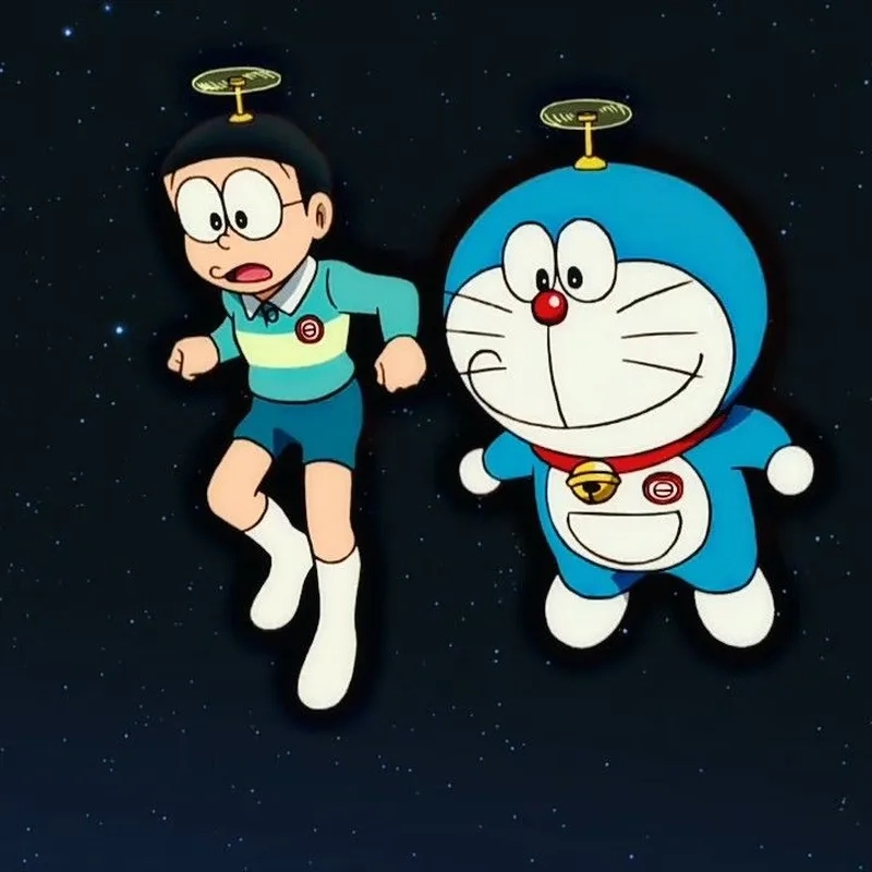 Khoảnh khắc đáng yêu trong hình ảnh Doraemon và Nobita