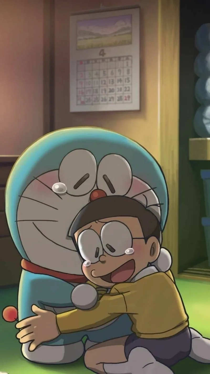 Bộ sưu tập ảnh Nobita và Doraemon cute siêu dễ thương