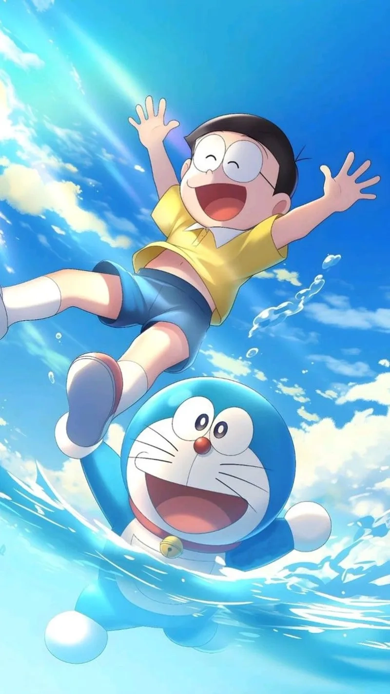 Kỷ niệm đáng nhớ khi Doraemon và Nobita gặp nhau