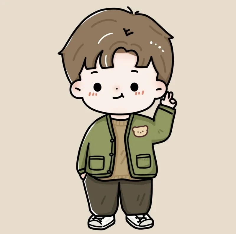 Đổi ngay avatar chibi nam ngầu chất lừ, cool ngầu