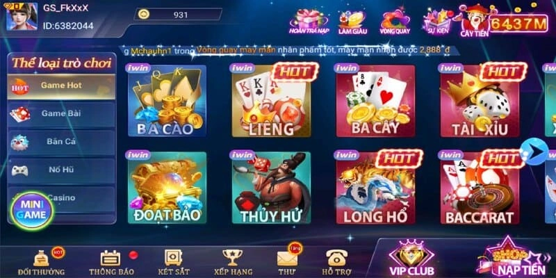 Lợi ích khi tham gia game bài iWin68