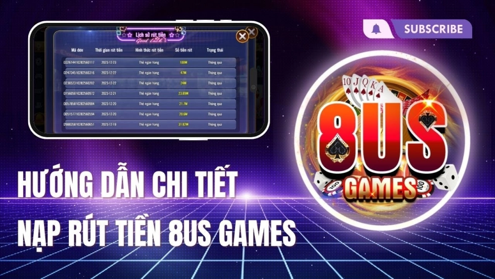 Vì sao quy trình rút tiền tại 8US quan trọng?