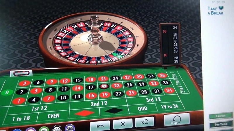 Giao diện Roulette online cuốn hút tại 789bet 