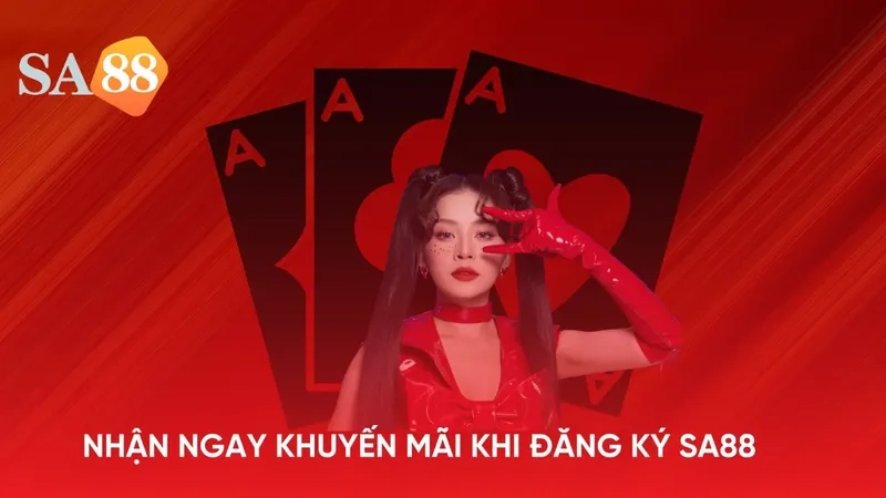  Người chơi nhận thưởng chào mừng sau khi đăng ký SA88 thành công.