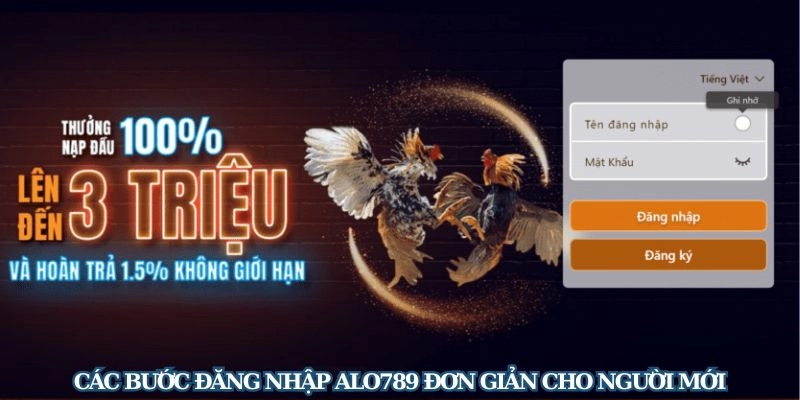 Quy trình đăng nhập ALO789