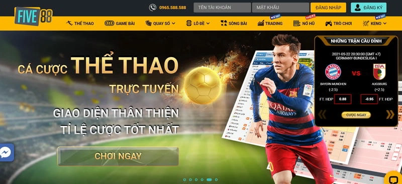  Nạp tiền hợp lý với khuyến mãi FIVE88 để thử nổ hũ.