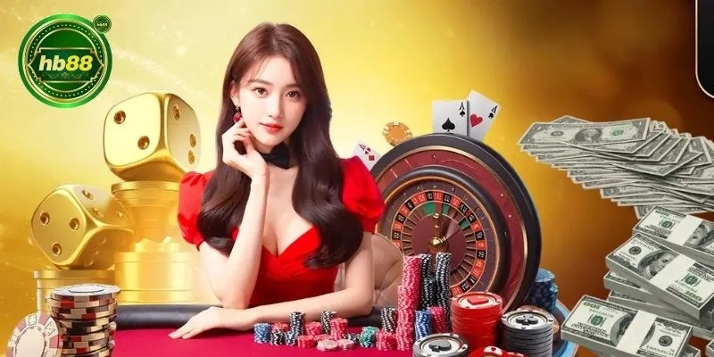 Giao diện slot game đầy màu sắc tại Hb88